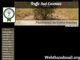 truffe-sud-cevennes.com website preview
