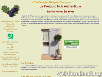 truffes-noires-du-perigord.fr website preview