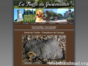truffe-du-gresivaudan.com website preview