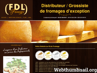 fdl-fromages.com website preview