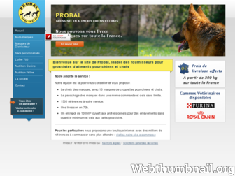probal.fr website preview