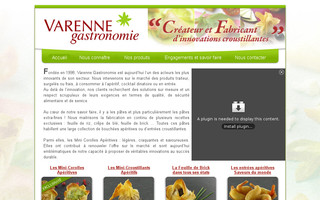 varenne-gastronomie.com website preview