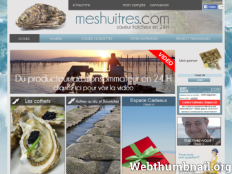 meshuitres.com website preview