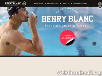 henry-blanc.com website preview