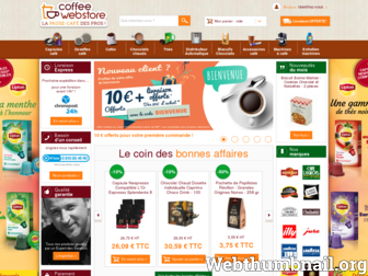 coffee-webstore.com website preview