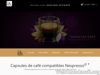 litha-espresso.fr website preview