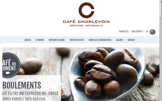 cafecharlevoix.ca website preview