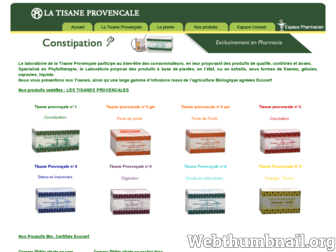 tisane-provencale.com website preview