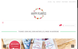 happy-plantes.com website preview