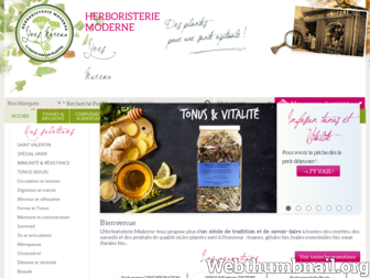 herboristerie-moderne.fr website preview
