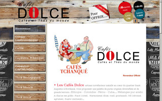 cafes-dolce.fr website preview