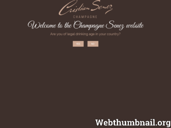 champagne-senez.com website preview