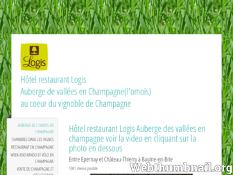 hotel-champagne.net website preview