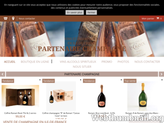 partenaire-champagne-vin.fr website preview