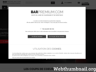 barpremium.com website preview