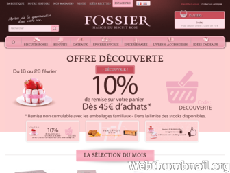 fossier.fr website preview