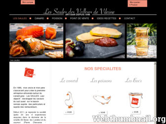 lessaules.fr website preview