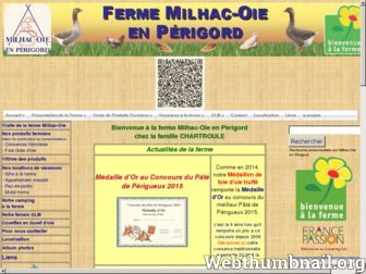 milhac-oie.fr website preview