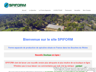 spiform.fr website preview