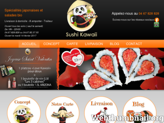 sushi-kawaii.fr website preview