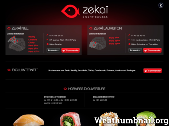 zekai.fr website preview