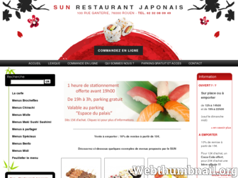 restaurant-japonais-rouen.com website preview
