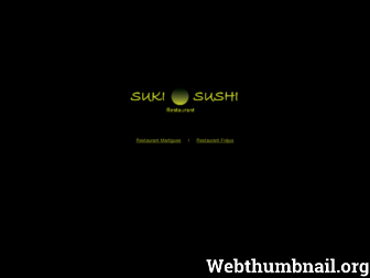 sukisushi.eu website preview