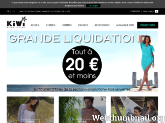 kiwi.fr website preview