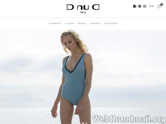 d-nu-d.com website preview