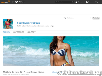 sunflower-bikinis.over-blog.com website preview