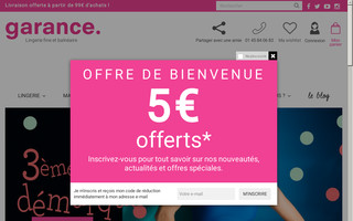 garance-paris.com website preview