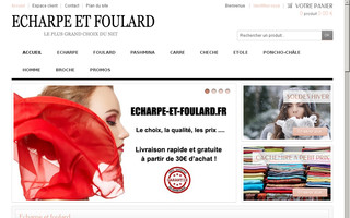 echarpe-et-foulard.fr website preview