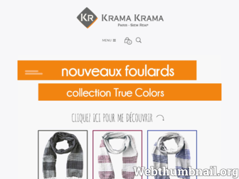 kramakrama.com website preview