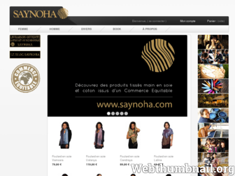 saynoha.com website preview