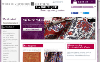 boutique.musee-impression.com website preview