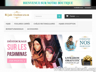 hijab-online.com website preview