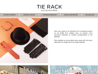 tie-rack.fr website preview