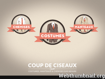 coupdeciseaux.fr website preview