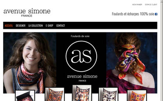 avenuesimone.fr website preview