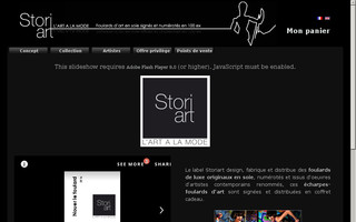 storiart.com website preview
