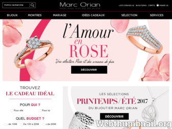 marc-orian.com website preview