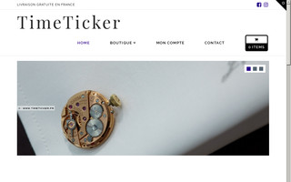 timeticker.fr website preview