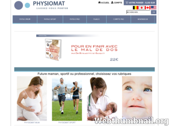 physiomat.com website preview