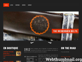 mcbernick.fr website preview