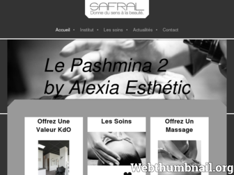 lepashmina2carcassonne.fr website preview