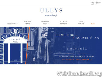 ullys.fr website preview