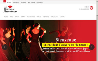 laboutiqueflamenco.fr website preview