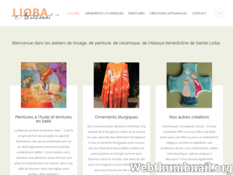 lioba-artisanat.com website preview