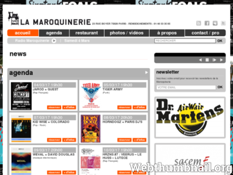 lamaroquinerie.fr website preview