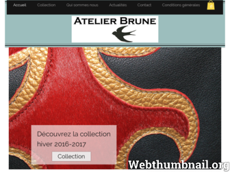 atelierbrune.com website preview